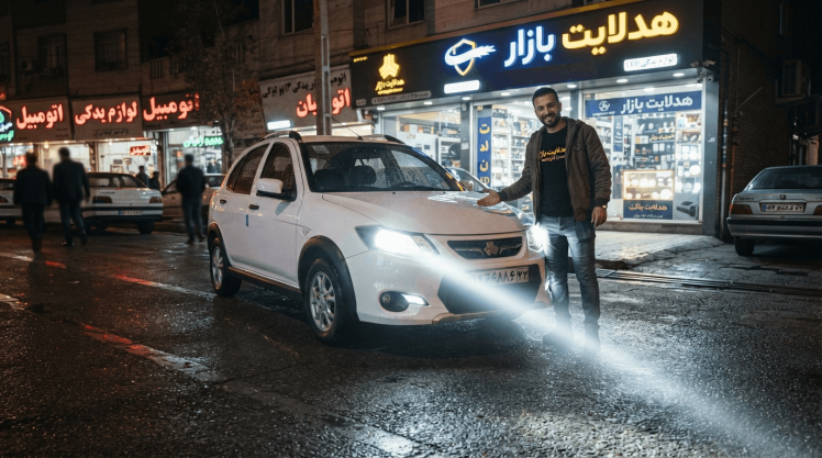 بهترین هدلایت برای کوییک و ساینا (پایه H4 و مه‌شکن)