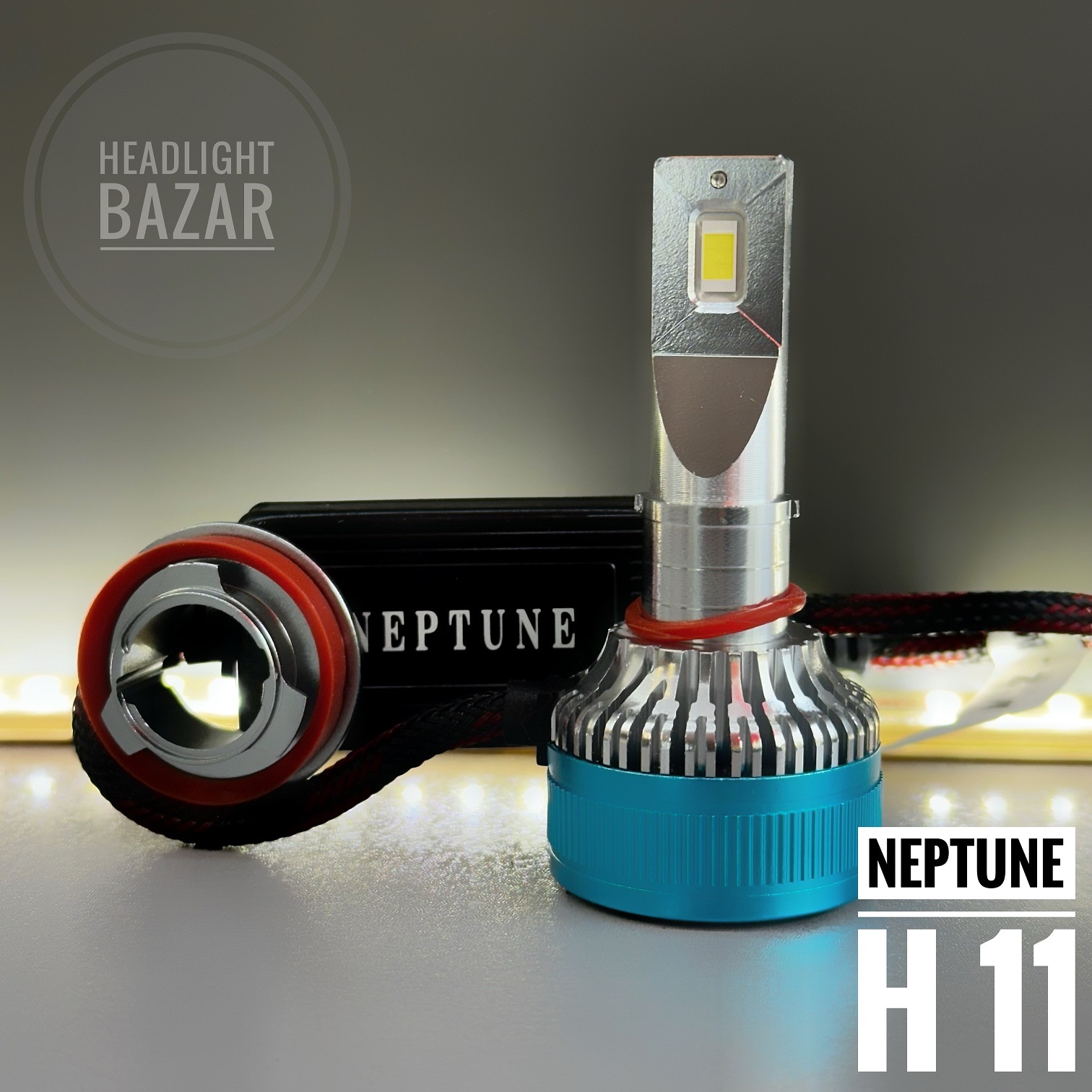  هدلایت نپتون MZM Neptune در حالت روشن 